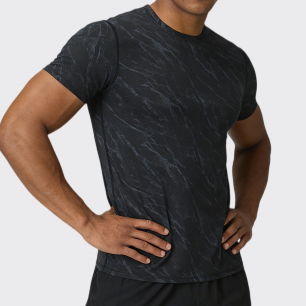 Winter Clothing Hiking - Yaz erkek Çabuk Kuruyan Spor T-Shirt