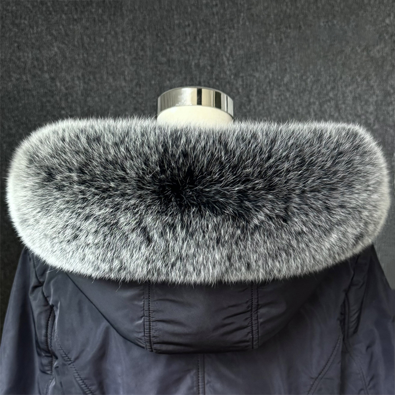 Gerçek Tilki Kürk Yaka Kadın E - Winter Clothing Pk incelemesi ve fiyatı
