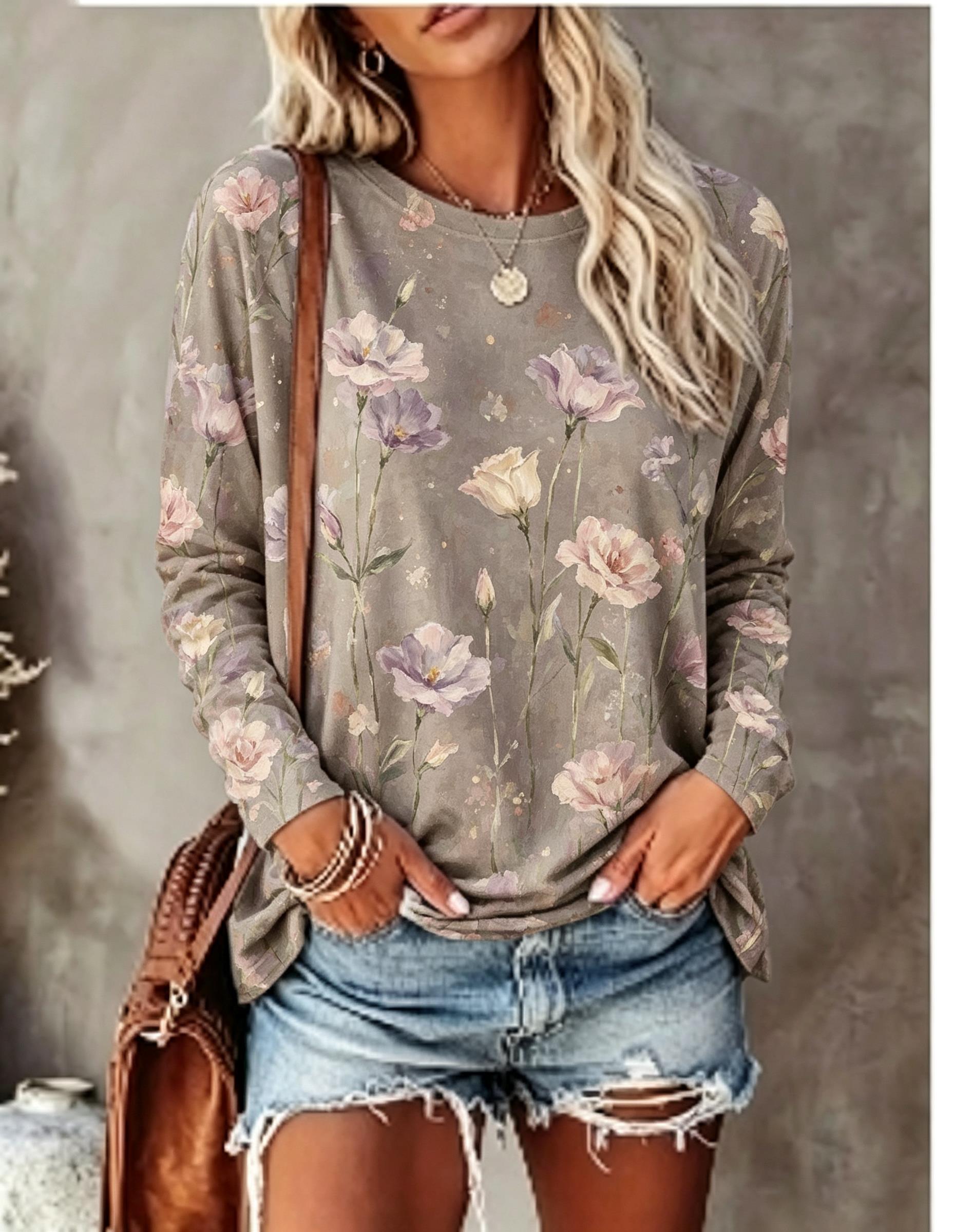 Kadın Uzun Kollu Tişört Yağlı  - Winter Clothing For Women incelemesi ve fiyatı