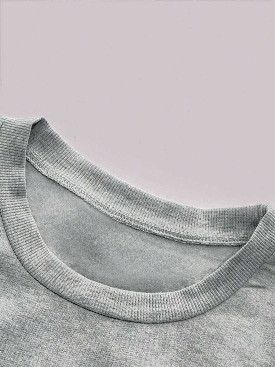 Kadın Harf Baskılı Sweatshirt  - Winter Clothing Gift Ideas incelemesi ve fiyatı