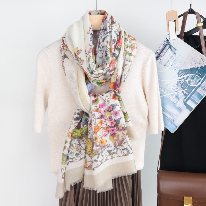Saf Kaşmir Püsküllü Şallar, Lü - Winter Clothing Hong Kong incelemesi ve fiyatı